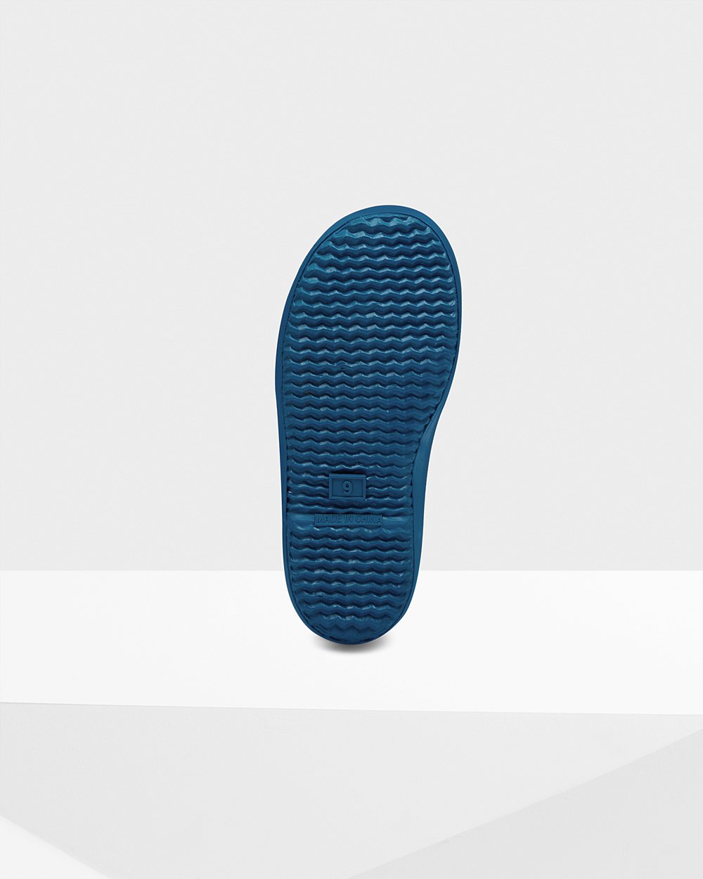 Galochas Hunter Criança Azuis - Original First Flat Sole - 68AFROWLB